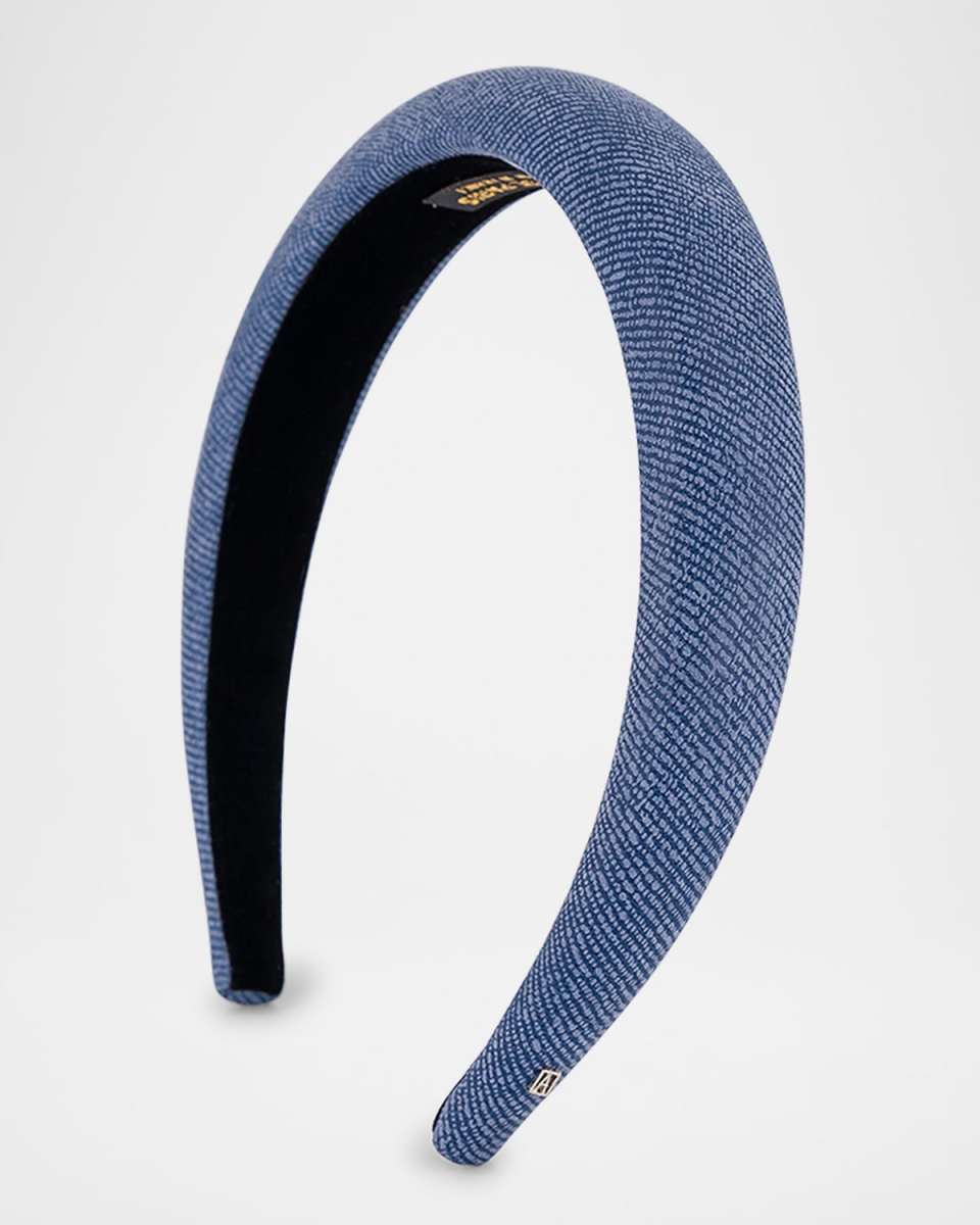 Brass Denim Headband